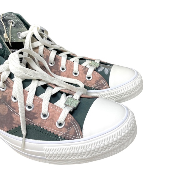Converse Chuck Taylor High Skate Sneaker Vintage Green Canvas Men's Shoe A07147C - Picture 7 of 10